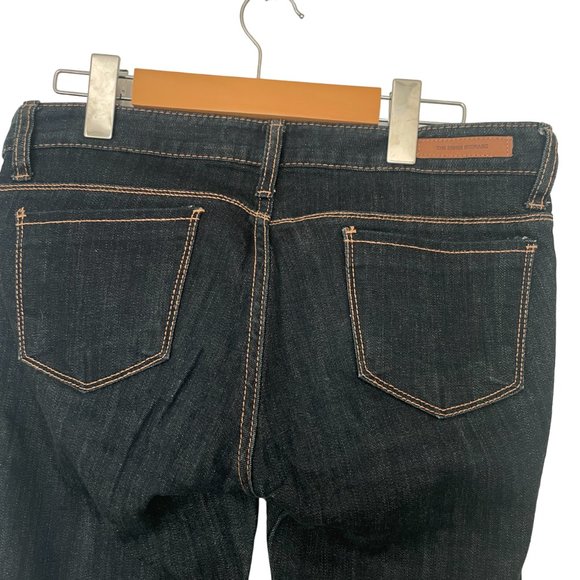 Dark Blue Stretchy Skinny Denim Jeans - Picture 6 of 6